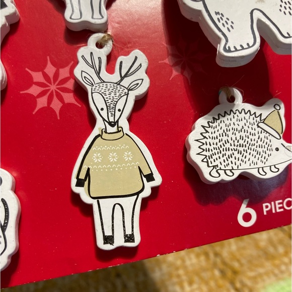 FREE if Bundled / Christmas Ornament Forest Creature 6 Pack - Picture 6 of 9